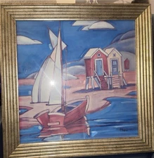 Paul Brent ART PAINTING Coastal