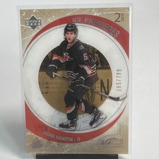 2015-16 UD Ice Retro Premieres /799 Level 2 Noah Hanifin #R-17 Rookie RC NM Card. rookie card picture