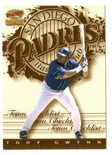 1999 Paramount Team Checklist - SAN DIEGO PADRES