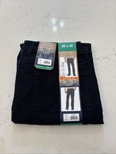 Weatherproof Vintage Stretch Canvas Flex Utility 38x 32 Men s Pant Black