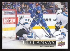 2018-19 Upper Deck Bo Horvat UD Canvas #C79 Card