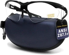Anti-Fog Safety Glasses Goggles for Men Women, ANSI Z87.1 Shooting Glasses with 