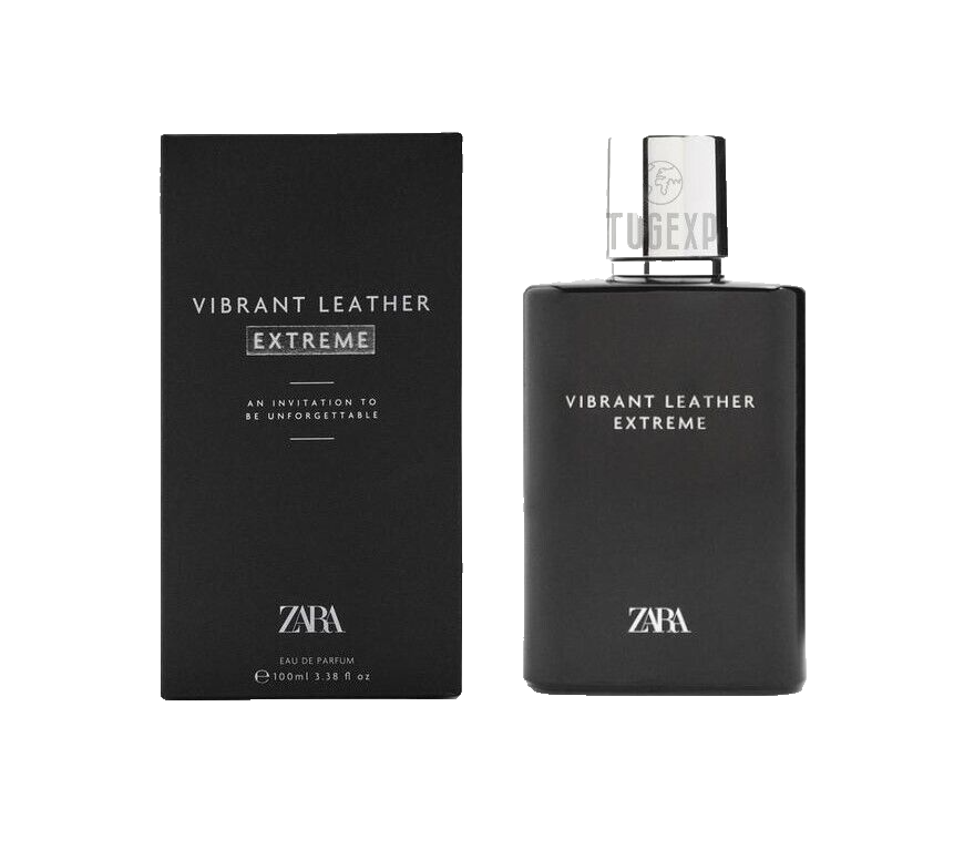 Zara Vibrant Leather Extreme Eau De Parfum Hombre Fragancia 100 ml