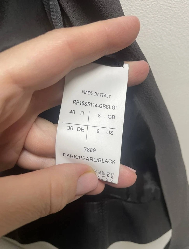 Colete Rick Owens Runway Couro Seda Assemetrikal Avantgarde ss20 Tamanho P - Imagem 4 de 4