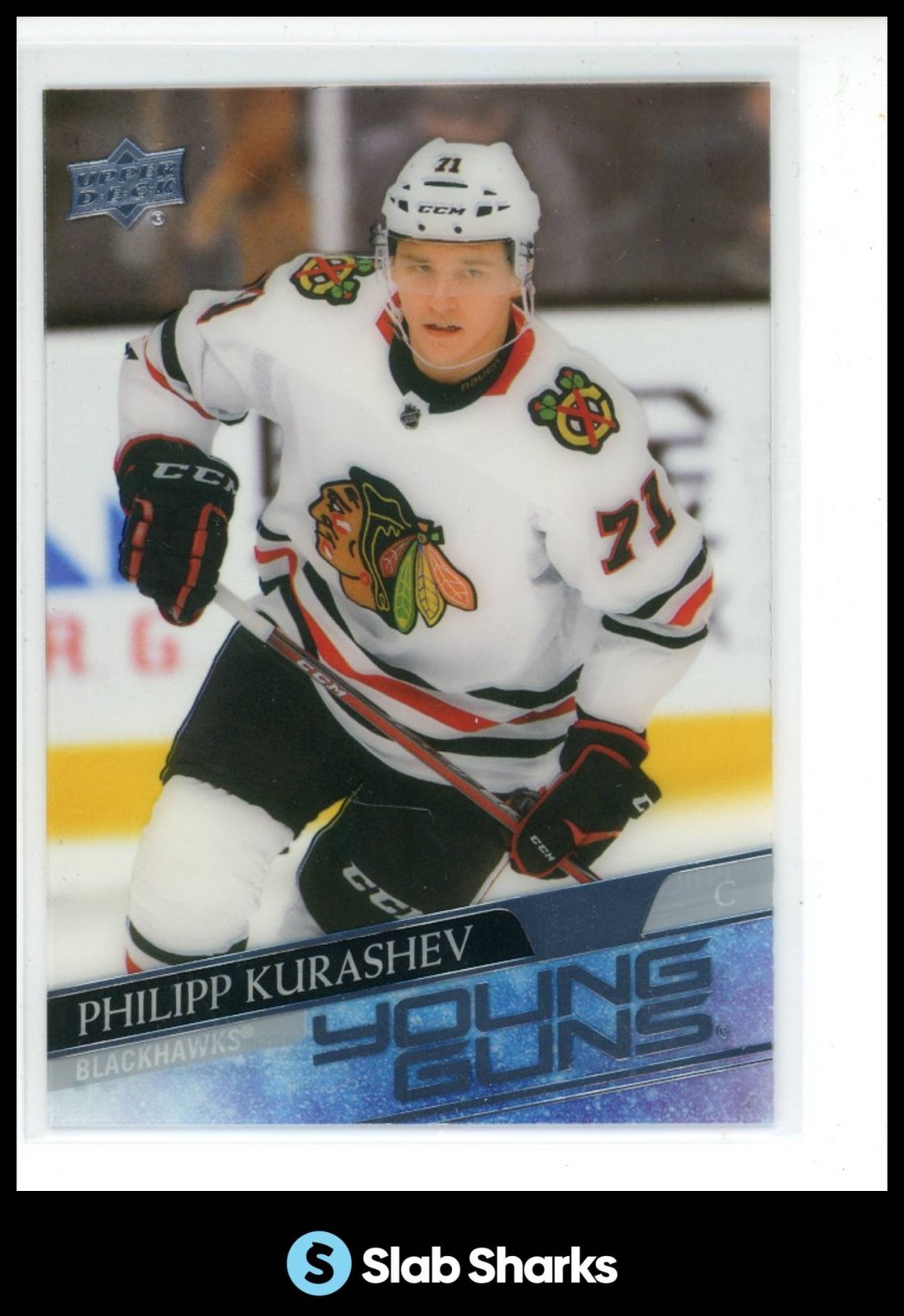 2020 UPPER DECK #238 PHILIPP KURASHEV CLEAR CUT YOUNG GUNS RC ROOKIE