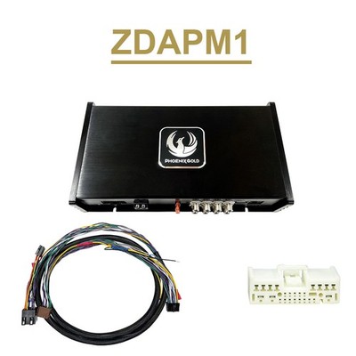Phoenix Gold ZDAPM1 ZD Serie DSP Power Up Kit 6 Kanal 800 W Max für Mazda