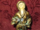 1920s or 30s bronze "Mandolin" statue possibly by the J. B. Hirsch Foundry — photo 5