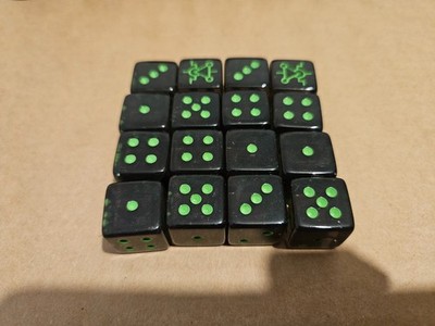 16 x Necrons Destroyer Kult Würfel Games Workshop - Warhammer 40k Lot 2