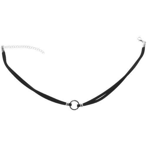 Circle Choker Necklace Pendants Punk Chocker Necklace Girls Women Ladies - Picture 7 of 12