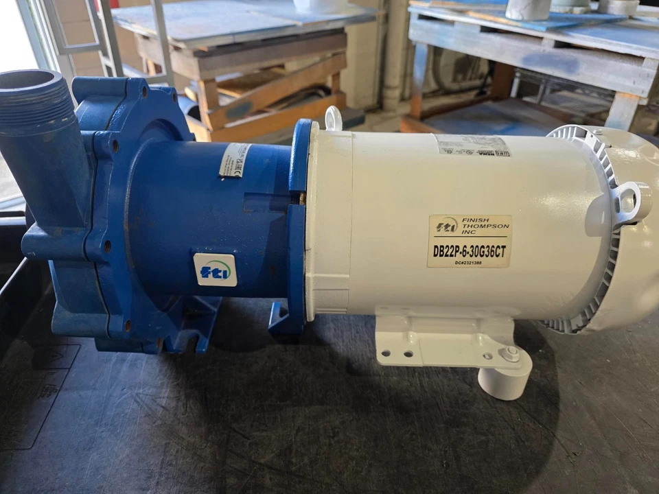 FINISH THOMPSON DB22P-6-30G36BCT MAGNET CENTRIFUGAL PUMP - Image 4 of 4