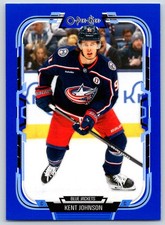 2025-26 O Pee Chee Blue Border KENT JOHNSON #122 Columbus Blue Jackets