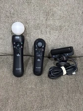 PlayStation Move Bundle PS3 Motion Controller w/ Camera & Navigation OEM - *READ