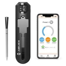 Smart Wireless Meat Thermometer with Ultra-Thin Probe, 820FT Unlimited Range ...