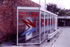 1980s Original Bus Slide National Press Bus Shelter Ref 9159