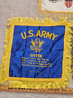WW2 Era US Army Pillow Shams/Covers- Lot of 3 Texas - Camp Hulen, Ft. Bliss, etc — photo 3