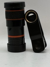 HD 8X Clip on Optical Zoom Telescope Camera Lens for Universal Mobile Cell Phone