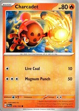 Charcadet - Armarouge 13 039/193 Common Battle Academy 2024 Pokemon Near Mint