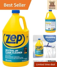 Neutral pH Industrial Floor Cleaner - 1 Gallon, Eco-Friendly Shine Restorer