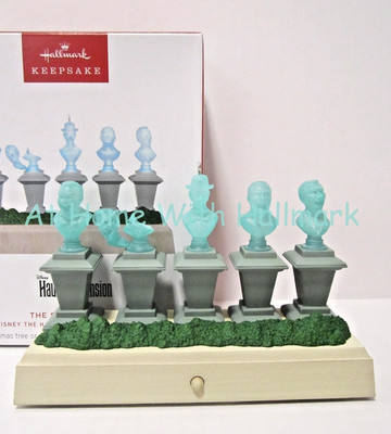 Hallmark Ornament 2025 The Singing Busts Disney The Haunted Mansion NEW B56
