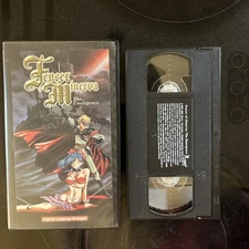 Fencer Minerva - Vol. 1: The Emergence (VHS, 2000) RARE  Anime  Authentic U.S.