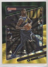 2021-22 Panini Donruss Holo Green & Yellow Laser Will Barton #106 0km2