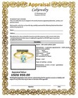 GENUINE 0.69 Cts AQUAMARINE TURTLE RING 10K SOLID GOLD - Free Appraisal Service — photo 6