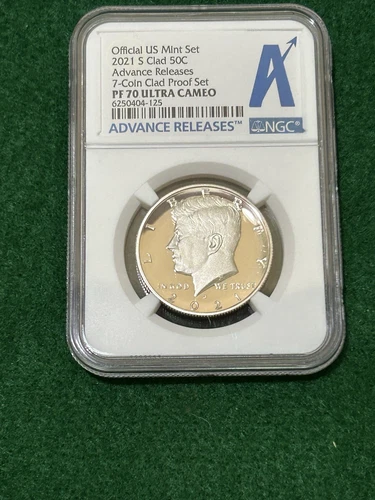 2021 S Clad Kennedy Half Dollar - NGC PF70 Ultra Cameo