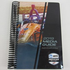 2019 NTT INDYCAR Series Media Guide Book  Pre Owned