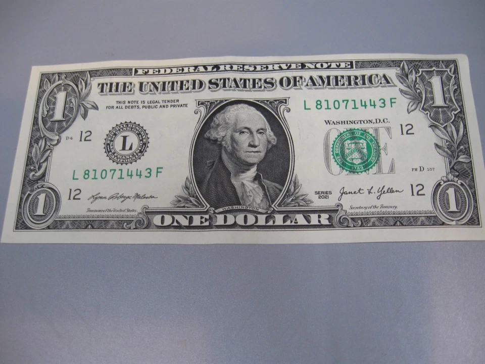 Series 1974 $1 Bill B 10887226 H - Image 4 of 4