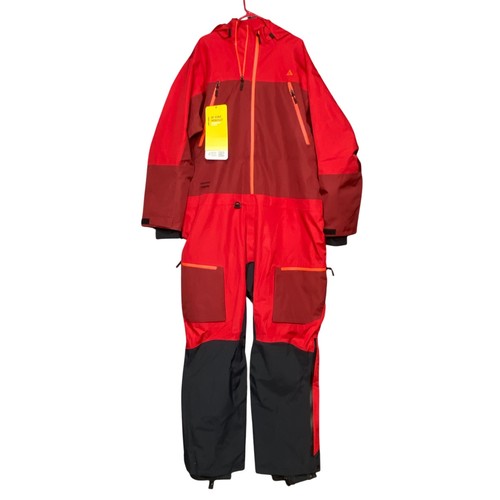 Ski-Doo Men's BC Kona Monosuit 2XL Snowmobile One Piece Suit Red New 4409321433 - Picture 2 of 18