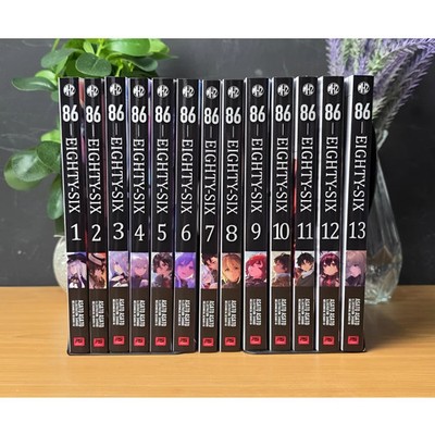 86 EIGHTY-SIX Light Novel Volume 1-13 Full Set English Version NEW & SEALED