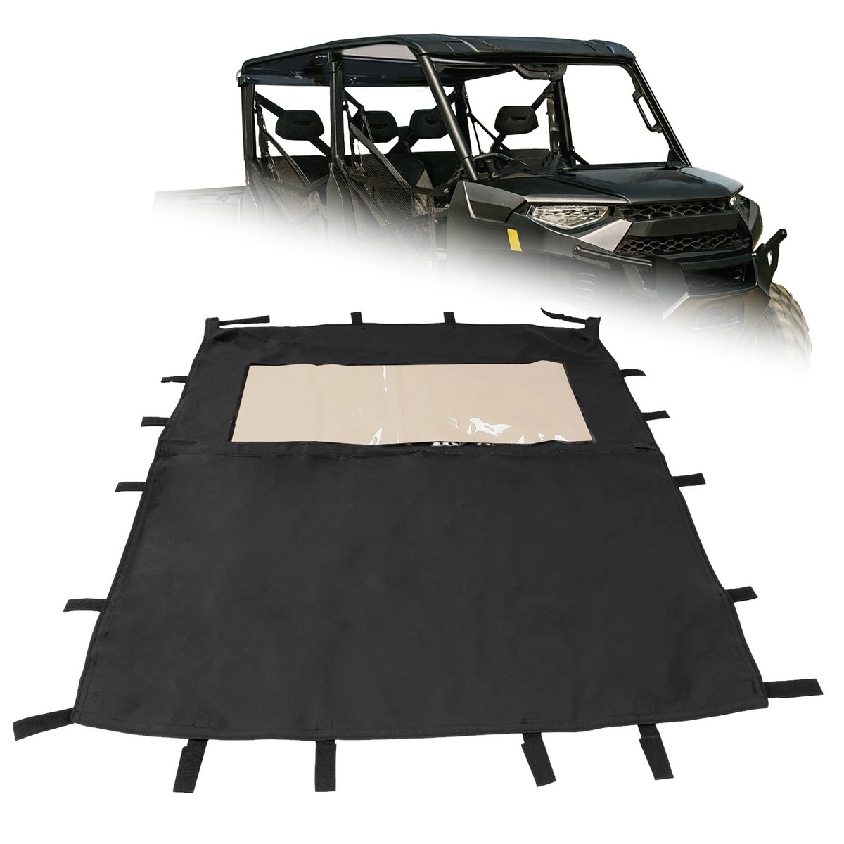 Soft Roof Top For Polaris Ranger Crew 1000/900/570/Crew XP/PRO XD