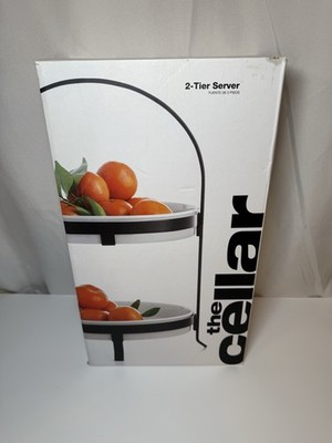 The Cellar 2 Tier Round Server H1595