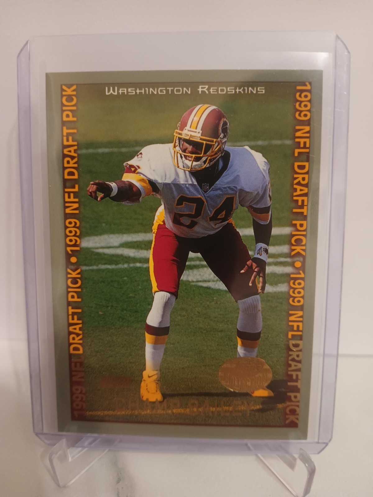 Champ Bailey Washington Redskins 1999 Topps Collection NFL Draft Pick #354 (RC)