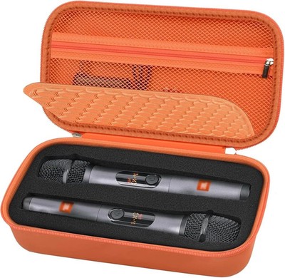 JBL Wireless Two Microphone System with Dual-Channel Receiver. Orange(Box Only)