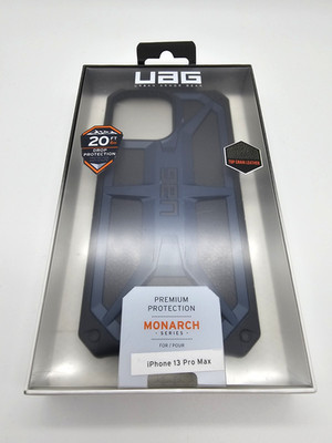 UAG Monarch Hard Rugged Premium Case for Apple iPhone 13 PRO MAX Blue Mallard