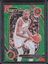2024-25 Panini Select #242 Kevin Durant Green Wave Prizm /50