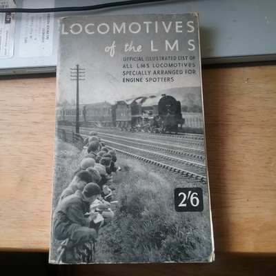 Lokomotiven der LMS Spotter's Train Book Pub der Firma LMS 1947