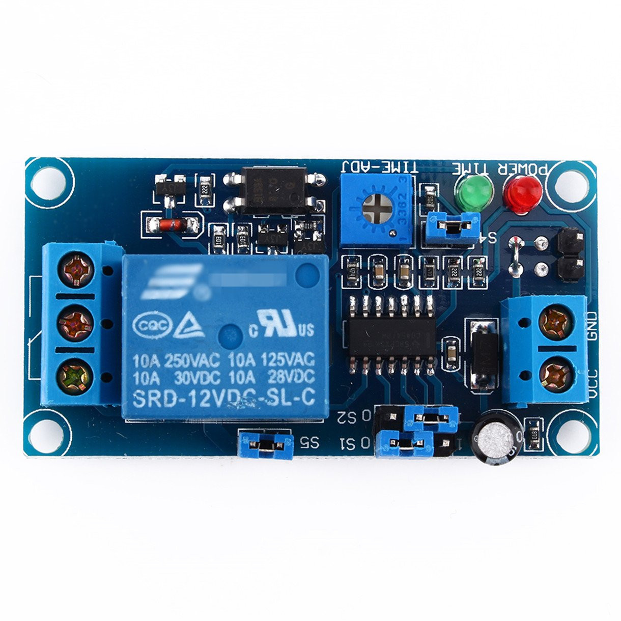 12V DC Delay Relay Delay with Timer Turn On/Delay Turn off Switch Module Delay C