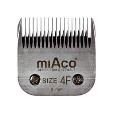 Miaco Size 4F Detachable Animal Clipper Blade fits Andis AG, AGC and Oster A5