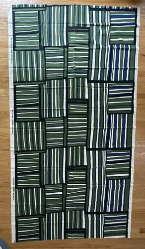 Vintage Marimekko Fabric Maija Isola “Suhari” 1972, 2 and 2/3 Yds X 52” Wide