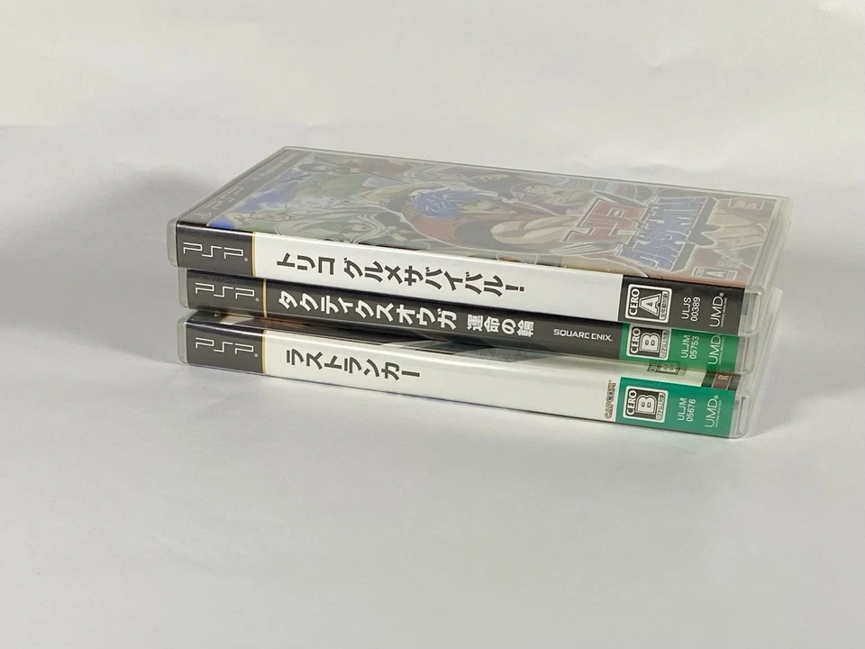 Lot3 PSP Last Ranker & Tactics Ogre & Toriko Gomet Survival -Sony PSP Game Japan - Image 3 of 4
