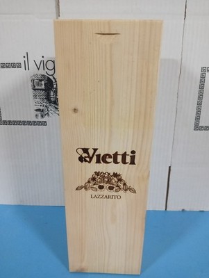 ORIGINAL VIETTI BAROLO LAZZARITO 2018 WOODEN BOX SIZE 1.5L (NO WINE)
