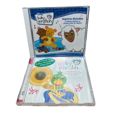 Baby Einstein CD Lot 2xCDS Sealed Cracked Case Hole