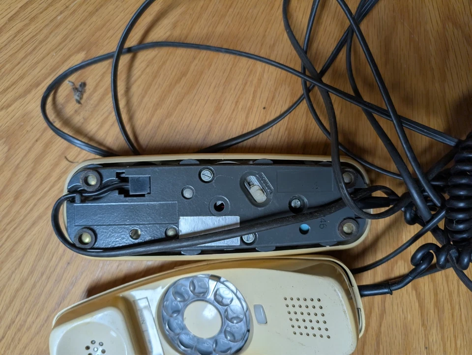 Vintage Western Electric Trimline Telefon mit Wählscheibe, - Bild 3 von 3