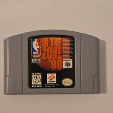 NBA In the Zone '98 Nintendo 64 N64 Game Cartridge NTSC-U/C K-A Konami