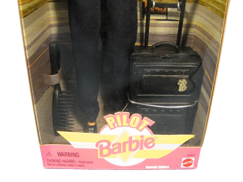 Bonita Muñeca Barbie Piloto Edición Especial 1999 Mattel No. 24017 Foto 3 de 4