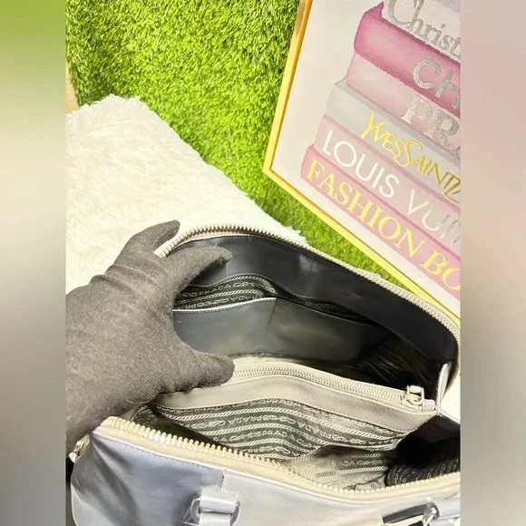 Prada Two Tone Saffiano Lux Promenade Bag A610M232 thumbnail 8