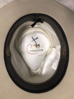 LL BEAN VINTAGE STETSON MOOSE RIVER 61 SILVER BELLY ORIGINAL MADE