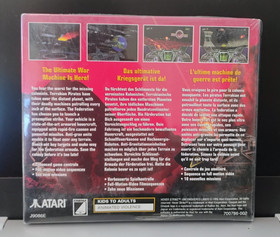 HOVER STRIKE Unconquered Lands; Atari Jaguar CD w/ Overlay&Manual Light Damage